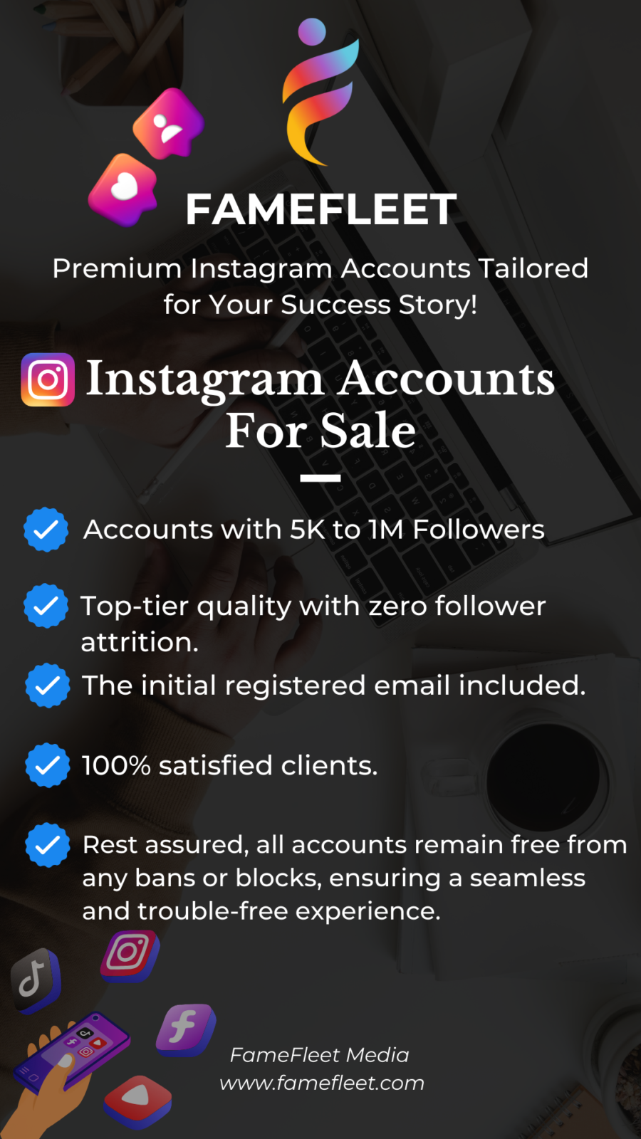 instagram accounts for sale